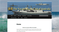 Desktop Screenshot of navalofficer.com.au